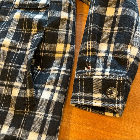 TOMMY HILFIGER Long Checkered Coat - Picture 8 of 13
